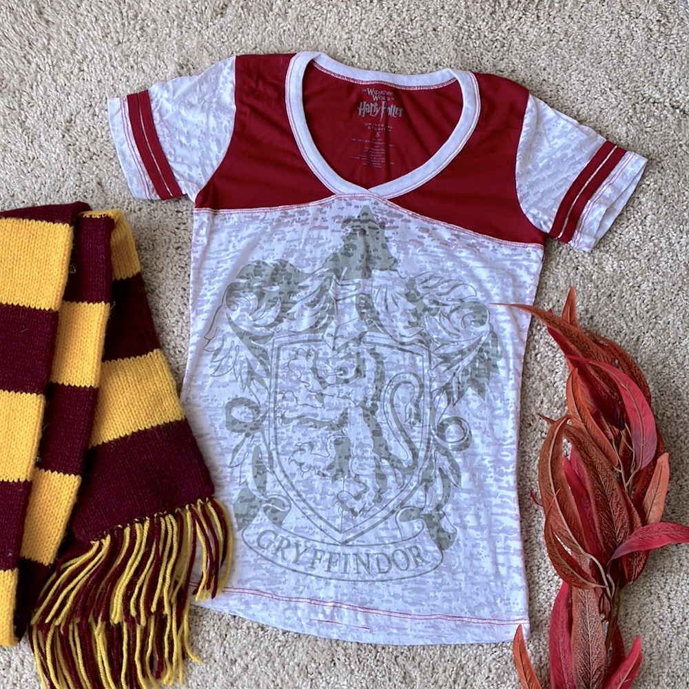 Harry Potter | Gryffindor Burnout Tee